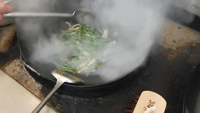 Add a little water to create a sauce consistency. Season with salt to taste.