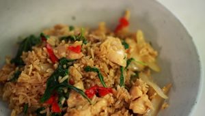 Spicy Thai Chicken Fried Rice: A Pad Krapow Twist