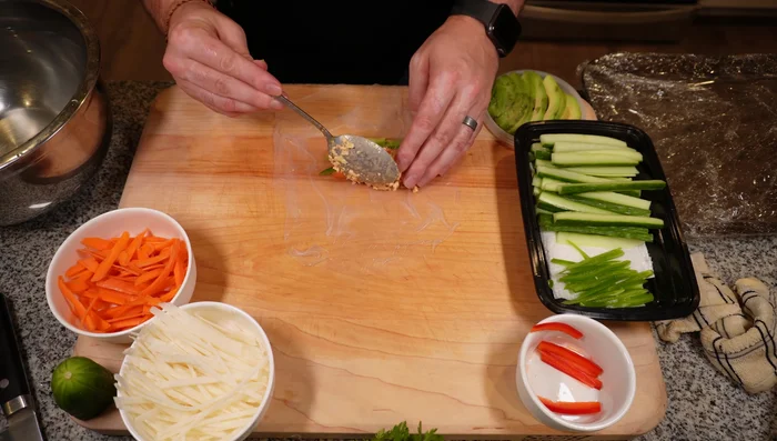 Continue assembling until all ingredients are used.