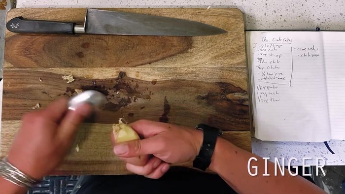 Prepare the vegetables: Mince garlic and ginger, thinly slice chilies, chop cilantro, and slice green onions.