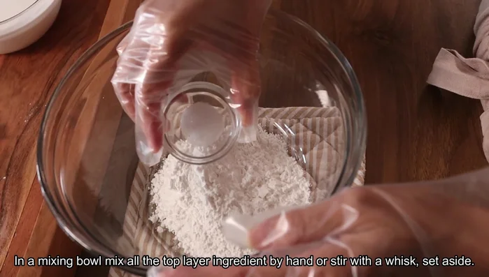 Gently combine the tapioca mixture with the coconut mixture.