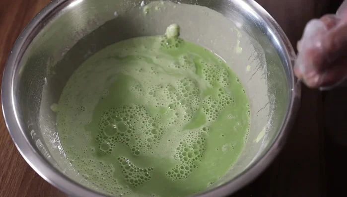 Pour the mixture into molds.