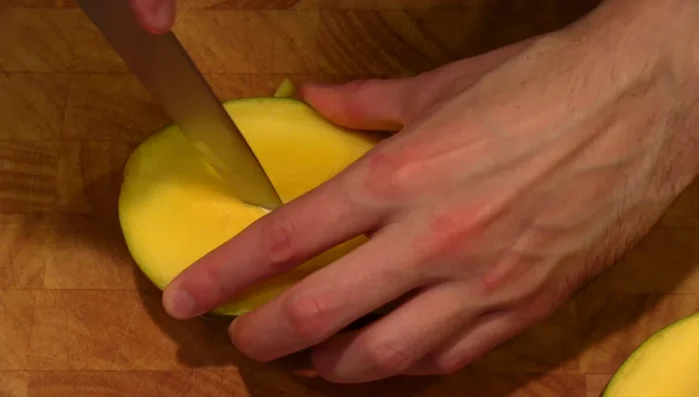 Bake according to the recipe's temperature and time (provided in the video description).