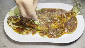 Crispy Thai Sweet & Sour Spicy Sea Bass Recipe
