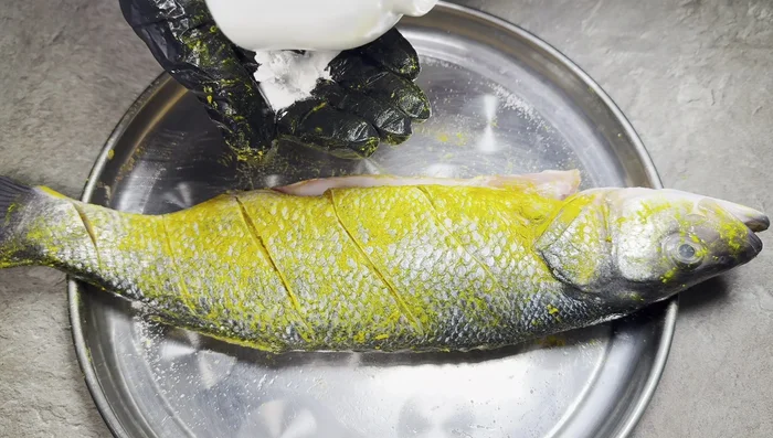 Coat the fish with cornstarch for extra crispiness.