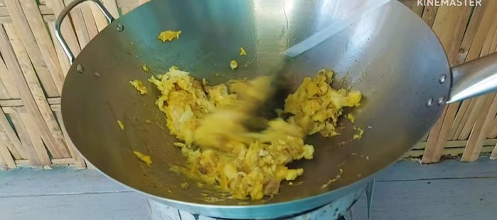 Stir-fry all ingredients until well blended. Taste and adjust seasoning as needed.