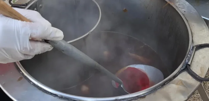 Add blood (optional).