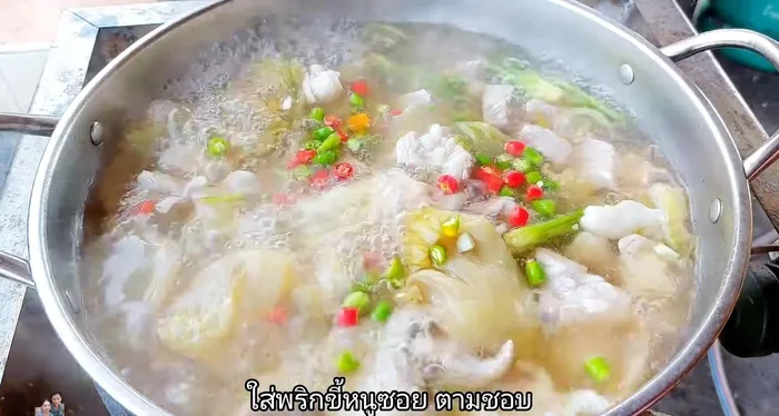 Simmer until the cabbage is tender.