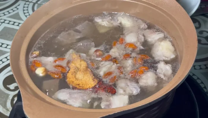 Reduce heat to low and simmer for about 1 hour, or until the meat is tender.