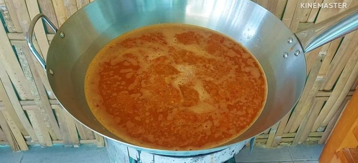 Season with salt, fish sauce, and seasoning powder to taste.