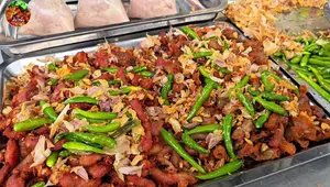 Thin Sliced Pork Sausage & Fermented Pork Recipe