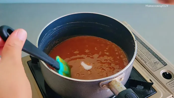 Add salt and melted butter; mix well until combined.