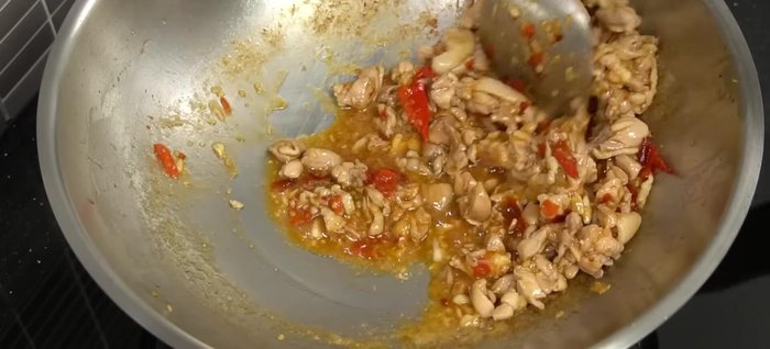 Serve hot with rice, a fried egg, and chili sauce.