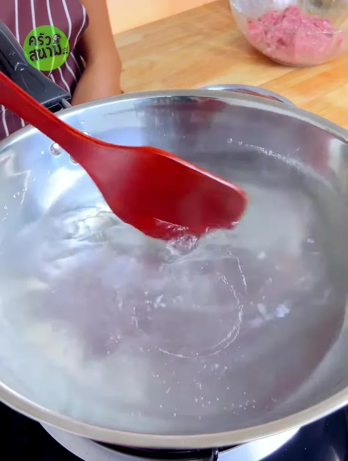 Boil the eggs: Add eggs and 1 teaspoon of salt to a pot of water (enough to cover the eggs). Boil for 7 minutes. Then, transfer the eggs to an ice bath to cool and peel.