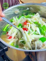 Spicy Pickled Bamboo Shoot and Snakehead Fish Curry Recipe