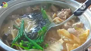 Delicious Fresh Bamboo Shoot & Minced Pork Soup Recipe