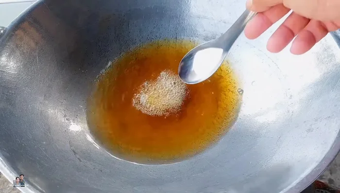 Season the sauce to your liking (add more salt, sugar, etc.). Simmer until slightly thickened.