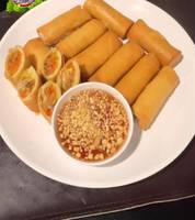 Crispy Fried Spring Rolls with Delicious Rose Sauce - Grandma Taew's Recipe