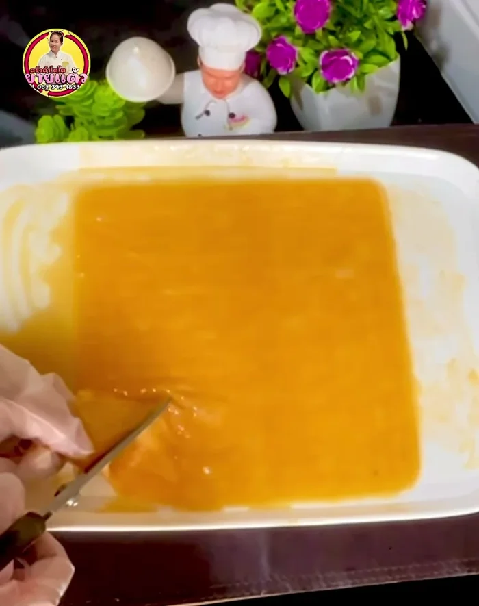 Cut each sheet of dough into triangles (4 pieces for crispy, 3 pieces for thick and soft).