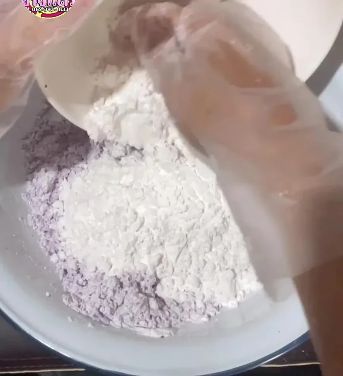 Add the remaining flour, sugar, and salt.
