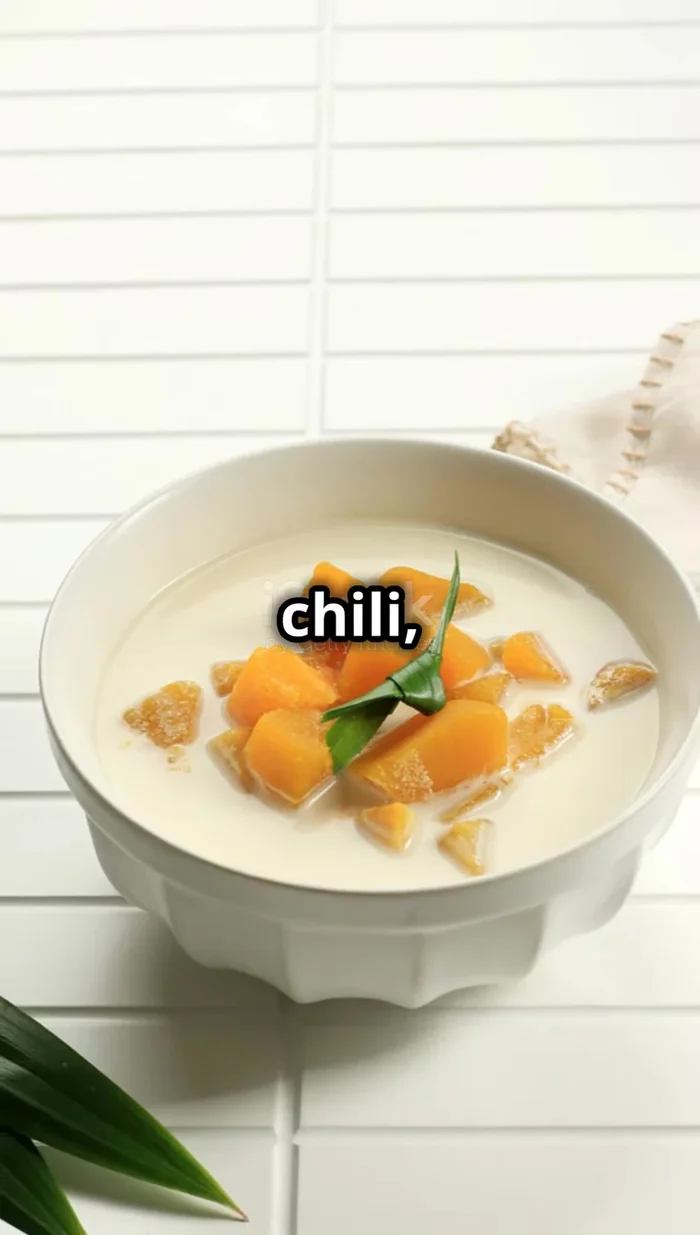 Add onion, pumpkin, and taro. Bring to a boil, cover, and simmer on low heat for 15-20 minutes until tender.