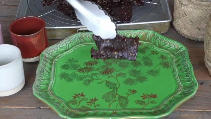 Serve and enjoy! The fried beef can be stored in the fridge for up to a month.