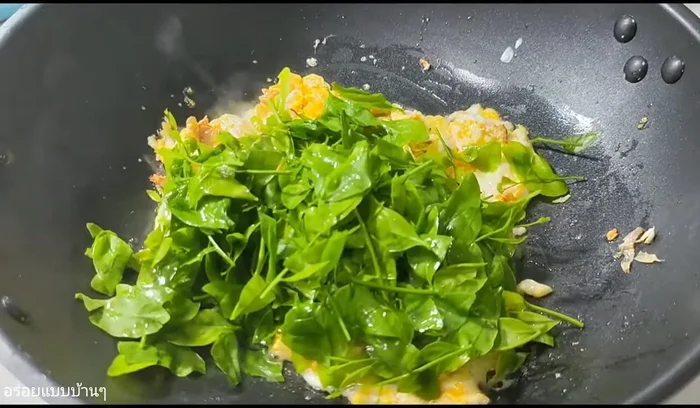 Add the sweet vegetables.