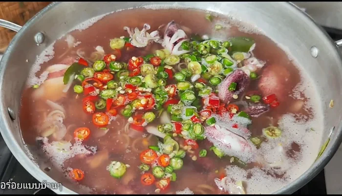 Add basil leaves.