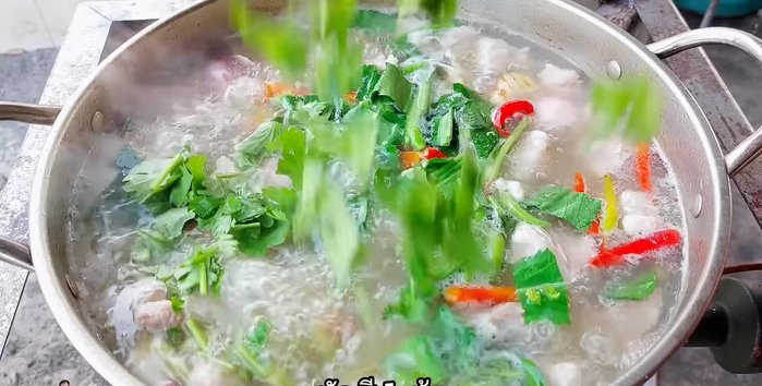 Add a sprig of coriander.