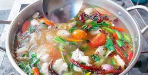 Spicy Pork Cartilage Soup with Lemon: Easy Thai Recipe