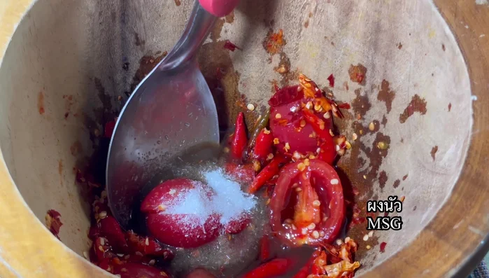 Adjust seasoning with more fish sauce and lemon juice to taste.