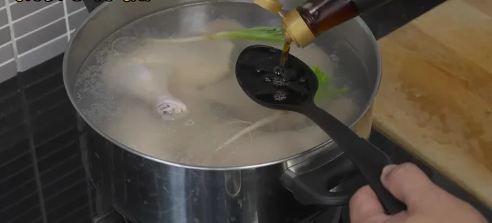 Season with fish sauce and a pinch of brown sugar (optional).