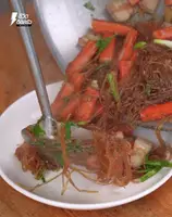 Crispy Crab Stick & Glass Noodle Bake: Easy Thai Recipe