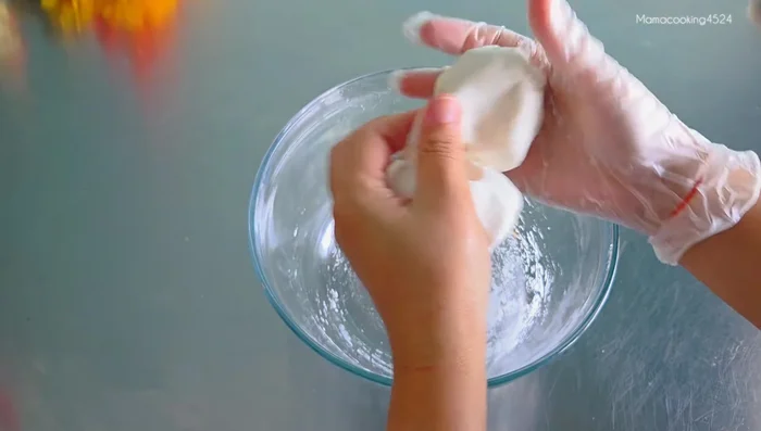 Divide the dough into 2 large pieces or smaller pieces as desired. Roll each piece into a thin sheet.