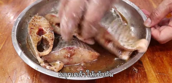 Steam the fish until cooked through. Check for doneness with a fork.