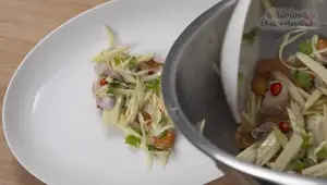 Spicy Mango & Boiled Egg Salad Recipe (Tom Yum Egg)