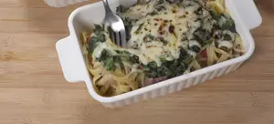 Creamy Spinach & Cheese Fettuccine: Easy Italian Pasta Recipe