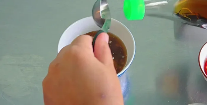 Prepare the dipping sauce: Mix coconut sugar, fish sauce, lime juice, sugar, and chili in a bowl.