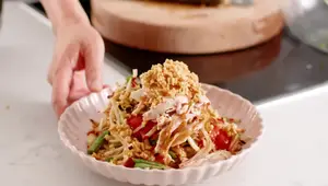 Leftover Roast Chicken Salad: A Speedy Thai-Inspired Recipe
