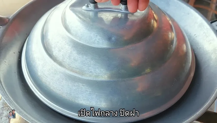 Cook over medium heat for 4 minutes. The eggs will start to set.