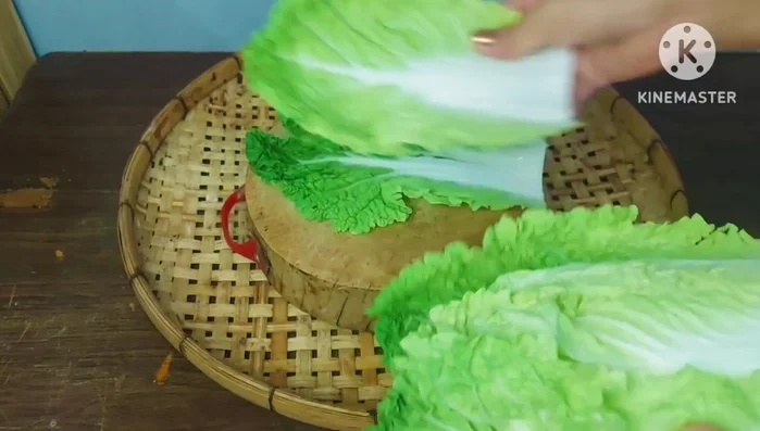 Separate the cabbage leaves and wash them thoroughly, multiple times if desired. Consider soaking in vinegar or salt water to remove any chemicals or debris.