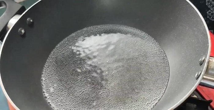 Boil 300ml of water.