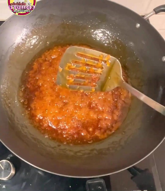 Simmer until thickened. The sauce should coat the back of a spoon.