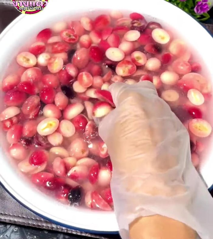 After soaking, gently wash and scrub the limes to remove any remaining salt and rubbery texture.