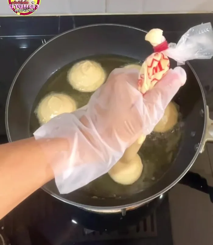 Fry for about 3-4 minutes per side, flipping when golden brown. Avoid high heat to prevent burning.