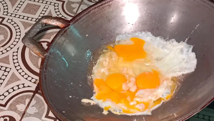 Add 4 eggs.