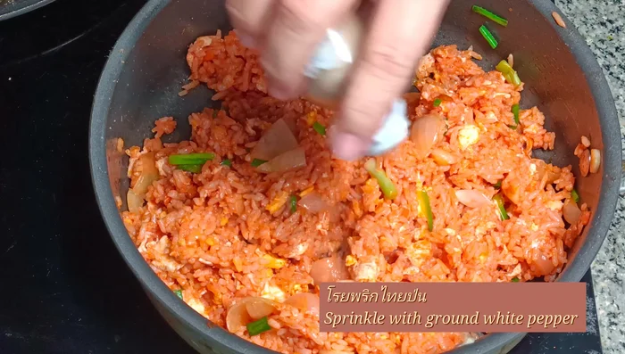 Add ground pepper (optional, skip for young children).