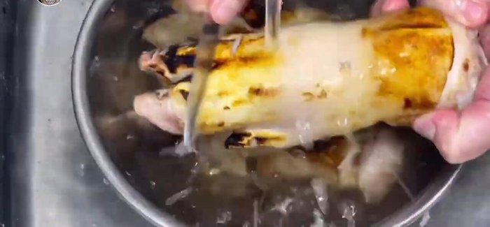 Prepare the aromatics: Chop lemongrass, galangal, chilies, and other vegetables.