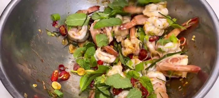 Continue with the cooking process.