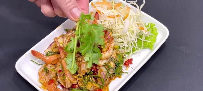 Continue cooking and stir-frying.